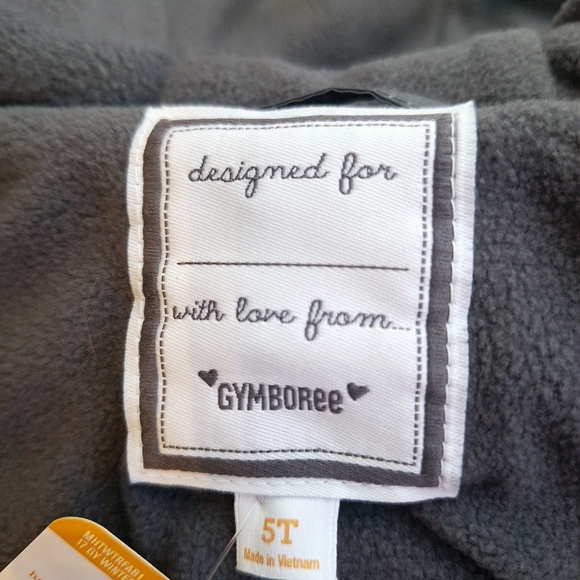 NWT Gymboree Brand"Dots, and a Bow"Fully lined coat girls 5T. FREE HAT & GLOVES. - Picture 9 of 13